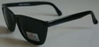 Nwt True Vintage Racer Style S  Black Frame W  Super Dark Smoke Lens Sunglasses