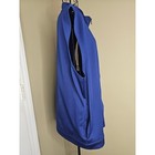 Pro Tour Men   s Xl Golf Vest Blue Full Zip