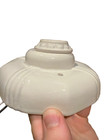 Antique Vintage Rewired Porcelain Ceiling Light Fixture Art Deco Mcm Porcolier