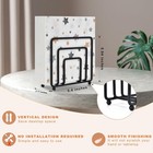 Napkin Holder For Table Modern Metal Black Napkin Holders For Kitchen Dining