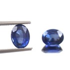 Aaa Natural Ceylon Royal Blue Sapphire Oval Loose Gemstone Cut Pair 7x5 Mm