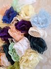 Lot Of 30 Yards Of New Vintage Lace Sewing Craft  Snippet Rolls  Doll Cloths