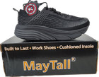 Shoes Women Work Slip Resistant Mesh Black Comfort Cushion Extended Maytall 2600