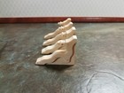 Dollhouse Miniature Wood Corbels Or Brackets 1 12 Scale Set Of 4