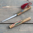 Vintage Japanese Miniature Samurai Katana Sword Letter Opener  Paper  Knife-6 5   