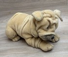 Avanti Applause Shar-pei Dog Jockline Plush Stuffed Animal Wrinkly Tan 17    Vtg