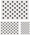 50-star American Flag Stencil Set  3 Sizes Reusable   Easy-to-use Star Templa   