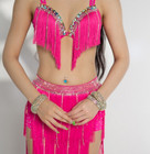Belly Dance Suit For Bellydance Bra Skirt Belt Belly Dance Costume For Women Cos