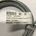 16    High Standard Lift Torsion Cables 5 32    X 214 75    Pair Garage Door Heavy Dut