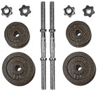 New Best Dumbbell Set  Cast Iron Weight Plates With Nonslip Ergonomic Handles 