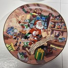 Disney Mickey   s Holiday Magic Plates 1 -4 Bradford Exchange