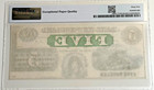 1860s  5 Bank Of New-england At Goodspeeds Landing - Pmg Gem Uncirculated65 Epq