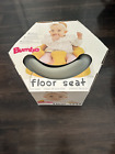 Bumbo Infant Floor Seat Baby Sit Up Chair With Adjustable Harness Grey