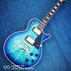 Guitar Factory Brand New 6 String Transparent Blue Electric Guitar Free Shipping