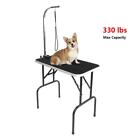 32  Portable Pet Dog Grooming Table Foldable W  Large Adjustable Arm noose Black