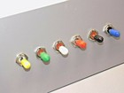 Toggle Switch Bat Handle Caps  Full Size  Slip-on   6 Colors  10ea  60pcs
