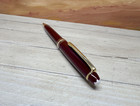 Montblanc Meisterstuck Gold   Burgundy Classique 164r Ballpoint Pen   Near Mint 