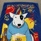 Vtg 80s Spuds Mackenzie Bud Light Beer Beach Towel The Original Party Animal Xl