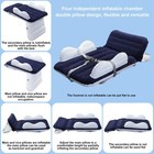 Inflatable-toddler-travel-bed For Airplane Car Seat Portable Foldable Infant    