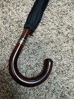 Swaine Adeney Brigg Umbrella With Cover By Appointment To Prince Of Wales Black