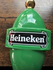 Vintage Heineken Draft Beer Tap Handle Green Gold Pull Wooden 11 5   
