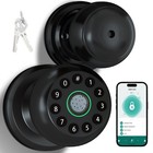 Smart Door Knob Fingerprint Digital App Bluetooth Control Keypad Smart Door Lock