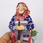 Handmade Kitchen Witch Doll Luck Companion Hanged Witch Doll Figure Decoration 