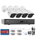 Sannce 5in1 8ch 1080p Lite Dvr Outdoor 2mp Hd Cctv Home Security Camera System
