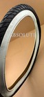 26  X 3 00  Whitewall Duro Cruiser Slick Chopper Tire Bicycle Fat Bike Rat Rod 
