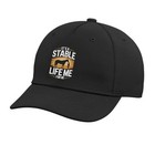 Its A Stable Life Me For Me Equestrian Horse Barn Adjustable One Size Black
