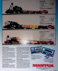 Vintage Model Railroad Catalog Mantua Ho Scale Craftsmanship Locomotives 1987 Ca