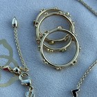 Kendra Scott Hearts Jewelry Set Necklace Bracelet Ring Gold Tone Multicolor