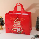12 Pack Christmas Gift Bags 13  Large Reusable Tote Bags Handles Holiday Party