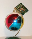 2015 Old World Christmas - Beach Ball - Blown Glass Ornament 44073