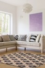 Transitional Light Blue Hand-knotted Carpet 8 1  X 8 6  Wool Oriental Area Rug