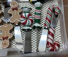Christmas 16 Spreaders Gingerbread Spoons Cheese Butter  Holiday Knives