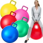 5 Pcs 29  Inflatable Hopper Ball Set - Jumping  Bouncing  Hopping Fun For Kids  