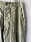 Vintage Us Army Og-107 Utility Pants 2nd Pattern Sateen Sz 30x28 Vietnam Era Usa