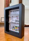 Enterprise Cvn-65  Memorial Display Shadow Box  Navy  Aircraft Carrier  Nuclear
