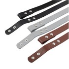2pcs 2cm Pu Leather Shoulder Replacement Purse Bag Handle Strap