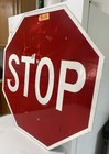 Authentic Street Road Traffic   36 x36   Stop Sign Free Ship Lower 48 3-14