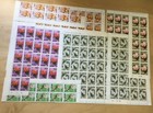 Special Lot Bhutan 1976 Sc 203-7 - Flowers - Mixed Values - Mnh Sheets