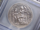 125-65 Bc Alexander The Great Silver Ar Tetradrachm Mesembria Icg Vf30  116rw