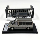 1 64 Savana Explorer Gray Van Diecast Realistic Alloy Model Collection Gift