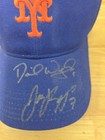 David Wright Autographed Hat   Jose Reyes Signed New York Mets Baseball Cap