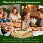 Halal Sausage Casing  Grade A Edible Drying Collagen Sausage Casings Flavorous