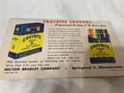 Milton Bradley Games Vintage 1950   s Brochure