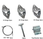 Garage Door Hinges And Rollers For 7  Height Garage Doors  Garage Door Hardware