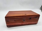 Lane Cedar Wood Hope Chest Sample  Don Smith Sales Jewelry Box No Key