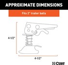 25194 Posi-lock Coupler Replacement Latch For 2-inch Trailer Hitch Ball  Clear Z